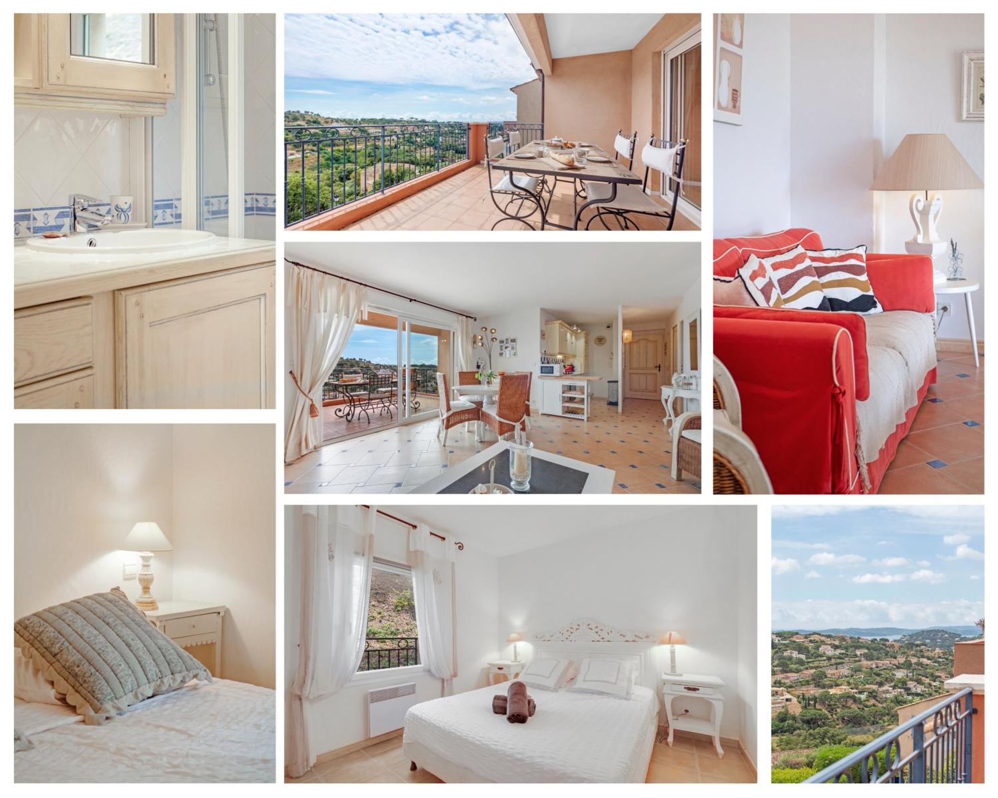 Les Cigales, Superbe Vue - Golfe De Sainte-Maxime Apartment Exterior photo